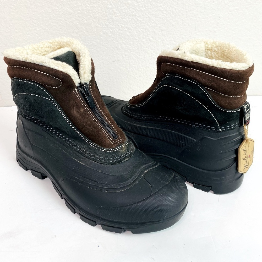 Woolrich Buckwa Suede Waterproof Snow Boots Size 11
